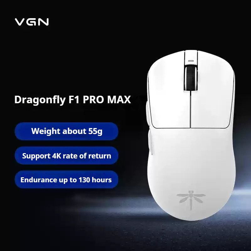 DragonflyVGNF1MOBAF1ProMaxИгроваяМышьБеспроводнаяType-CДвухрежимнаяВысокаяПроизводительность4K