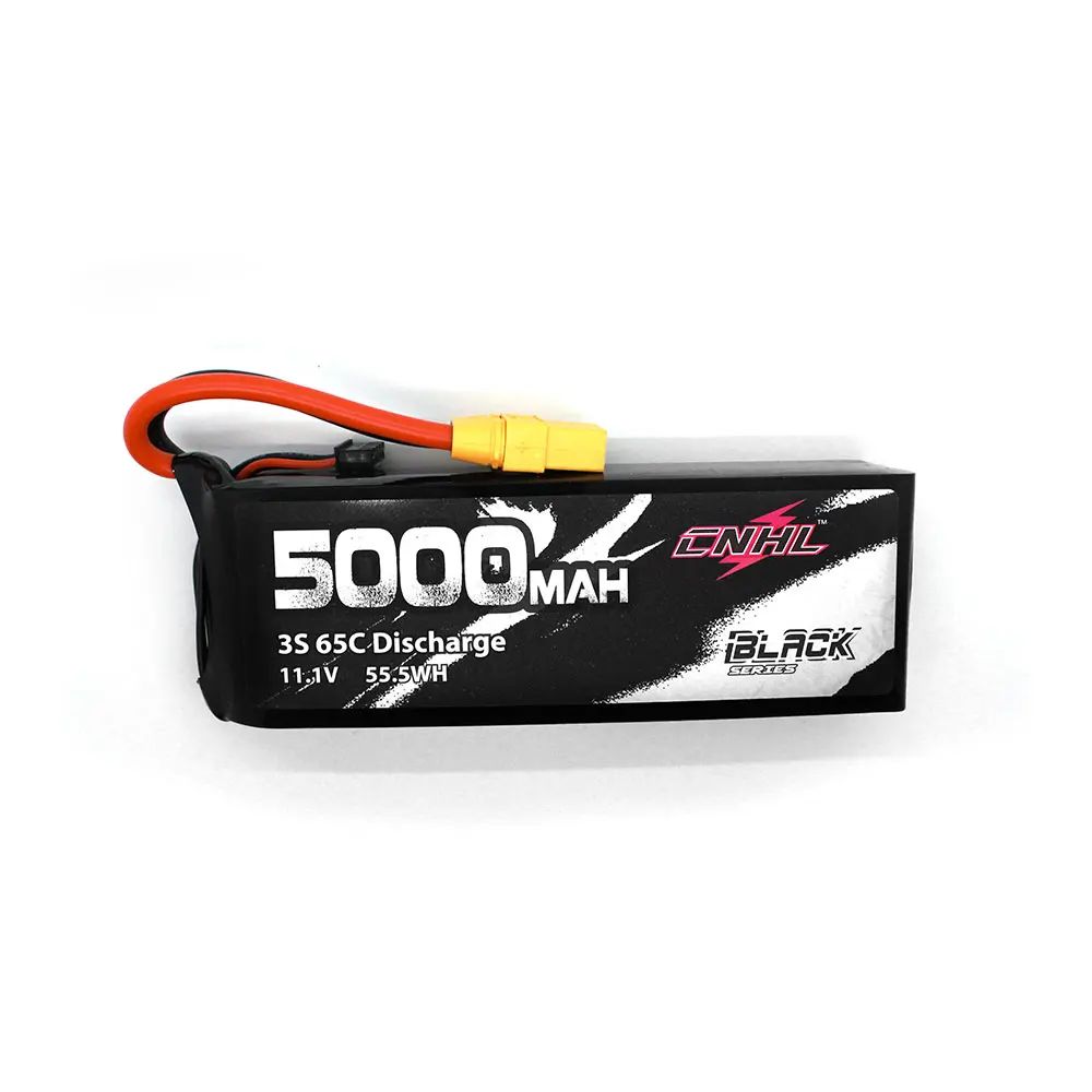 CNHL Lipo аккумулятор 3S 4S 6S 11,1 В 14,8 В 22,2 В 5000 мАч 65C с разъемом EC5 XT90