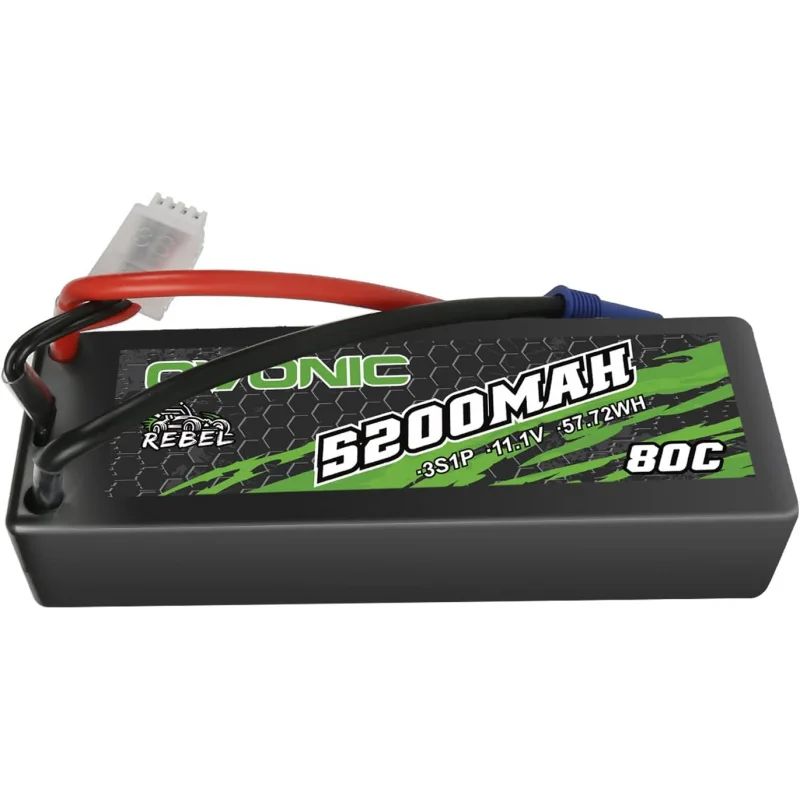 OVONIC 80C 3S 5200 мАч 11,1 В Lipo аккумулятор с разъемом EC5