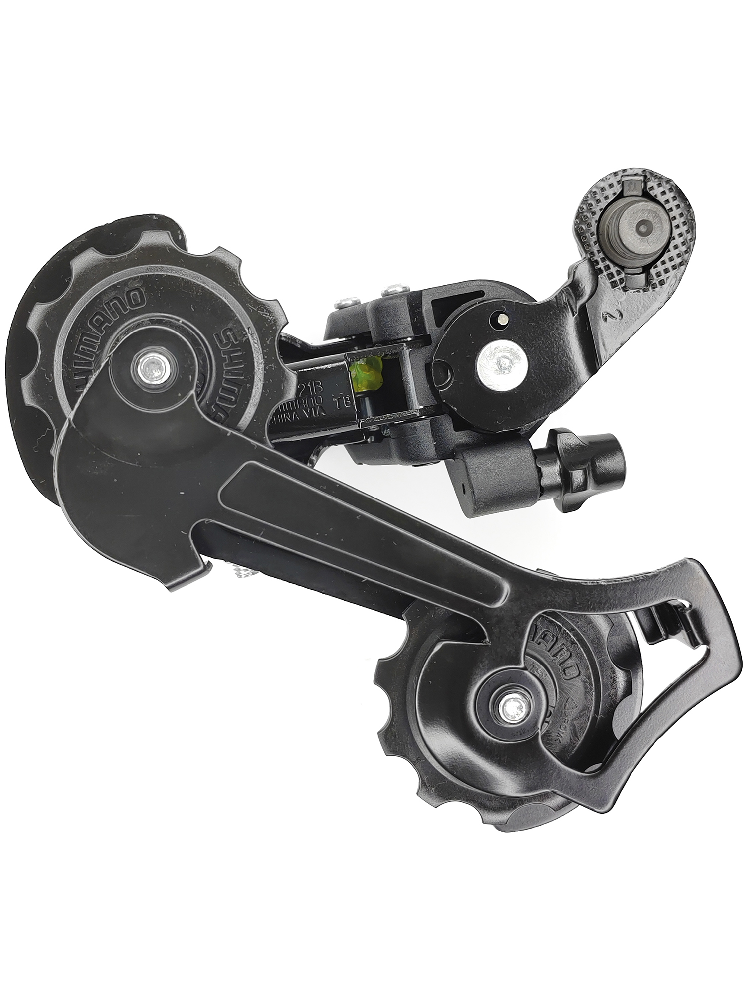 Shimano Переключатель задний для велосипеда RD-TY21B, серия Tourney, 6 скоростей, крепление на петух (болт), черный — Товары для велоспорта — фото 3