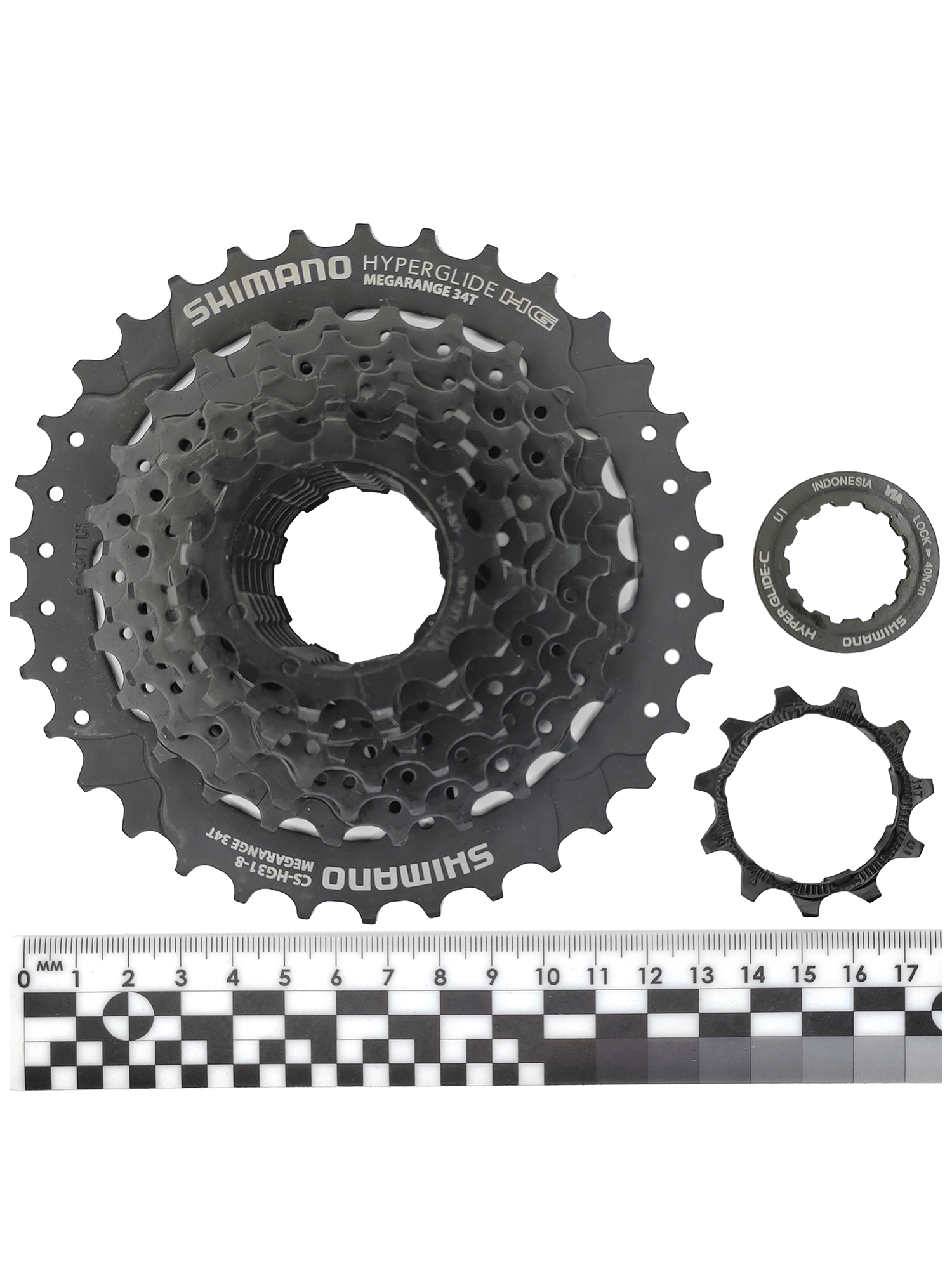 Shimano Кассета звезда задняя HG31, 8 скоростей, звезды 11-34, черная — Товары для велоспорта — фото 7
