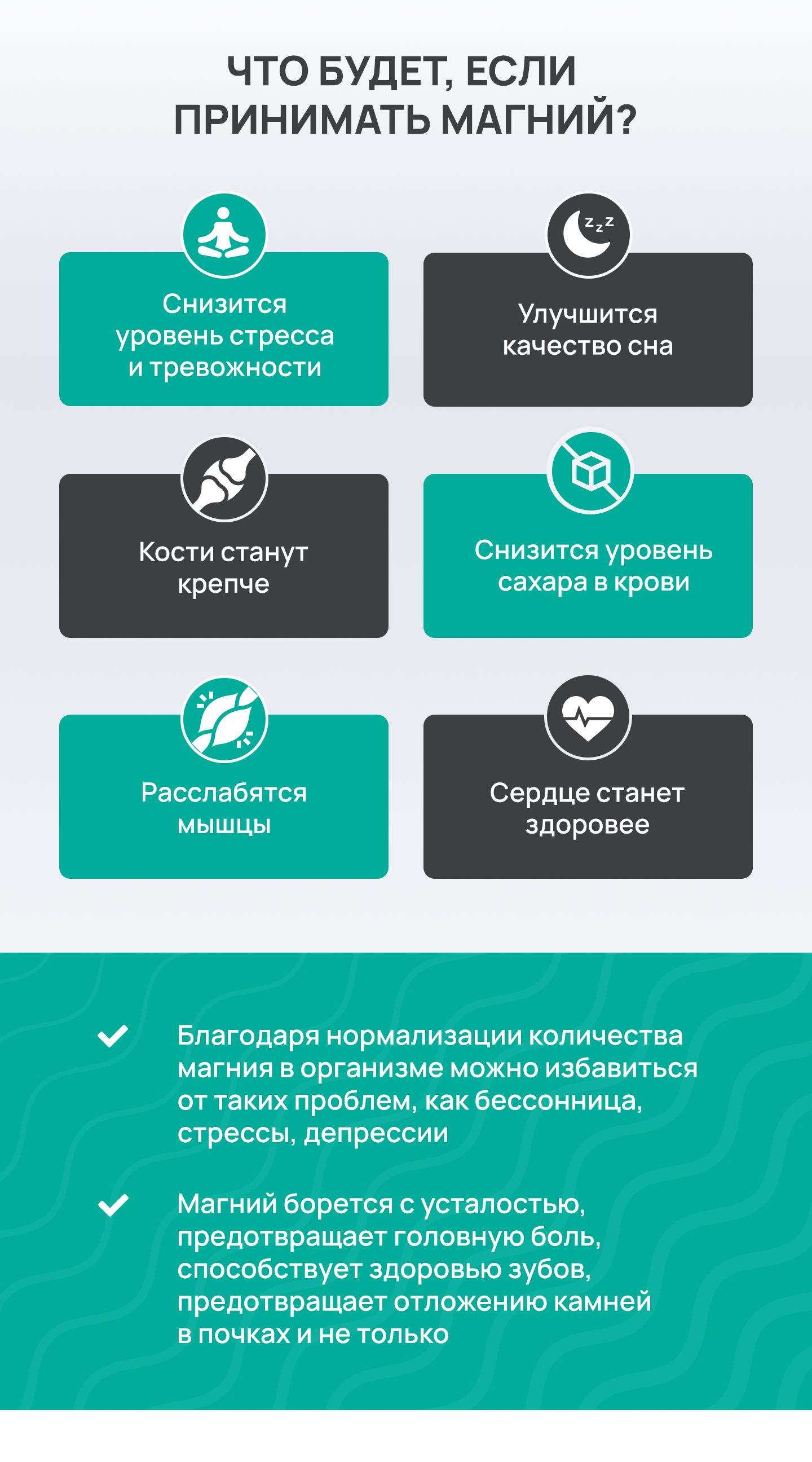 Магний Хелат Глицинат 400 мг с витамином В6 / Magnesium Glycinate / дл(图3)