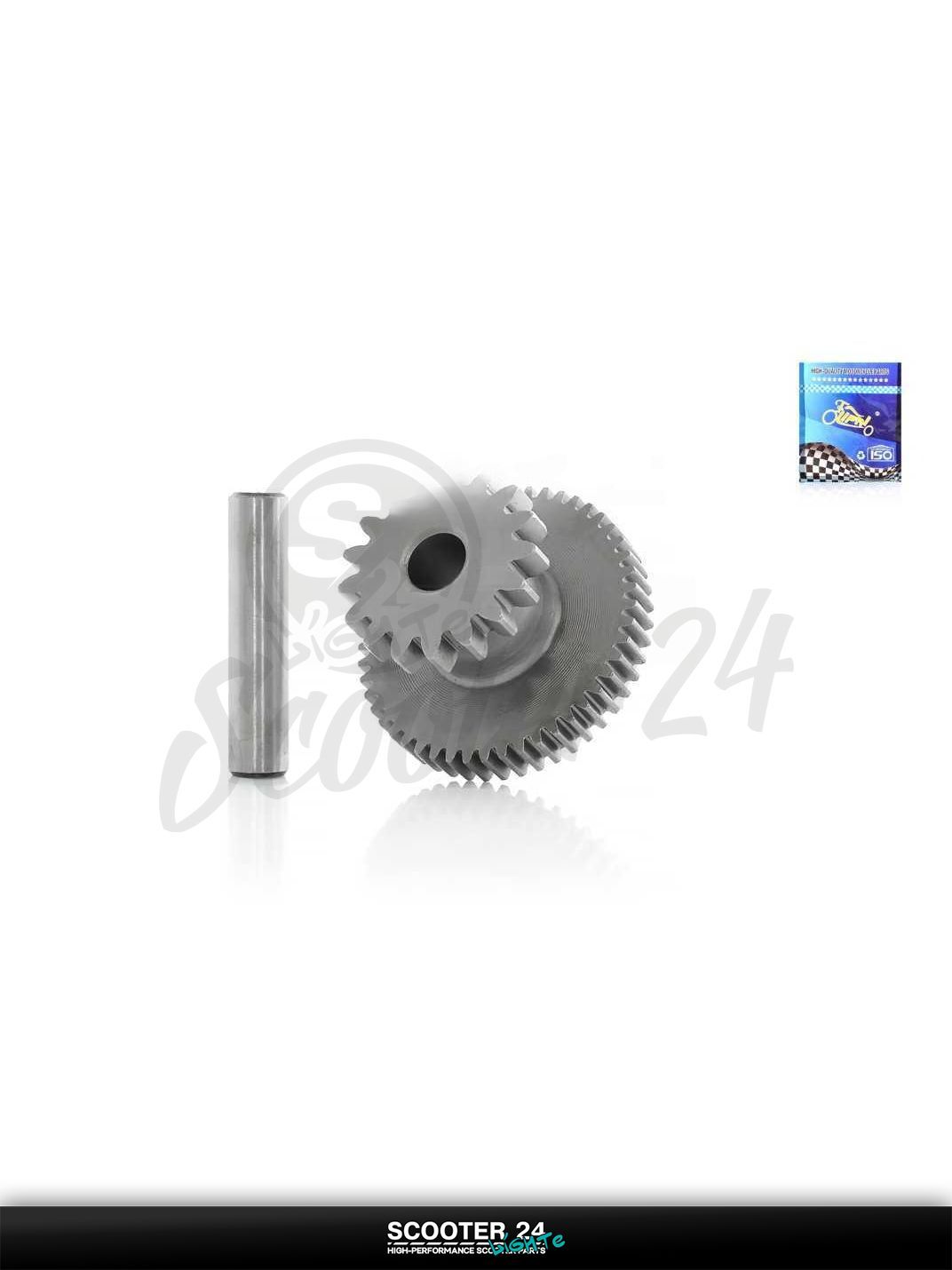 Шестерня стартера на китайский скутер с двигателем 157QMJ GY6 150 кубов промежуточная "LIPAI"