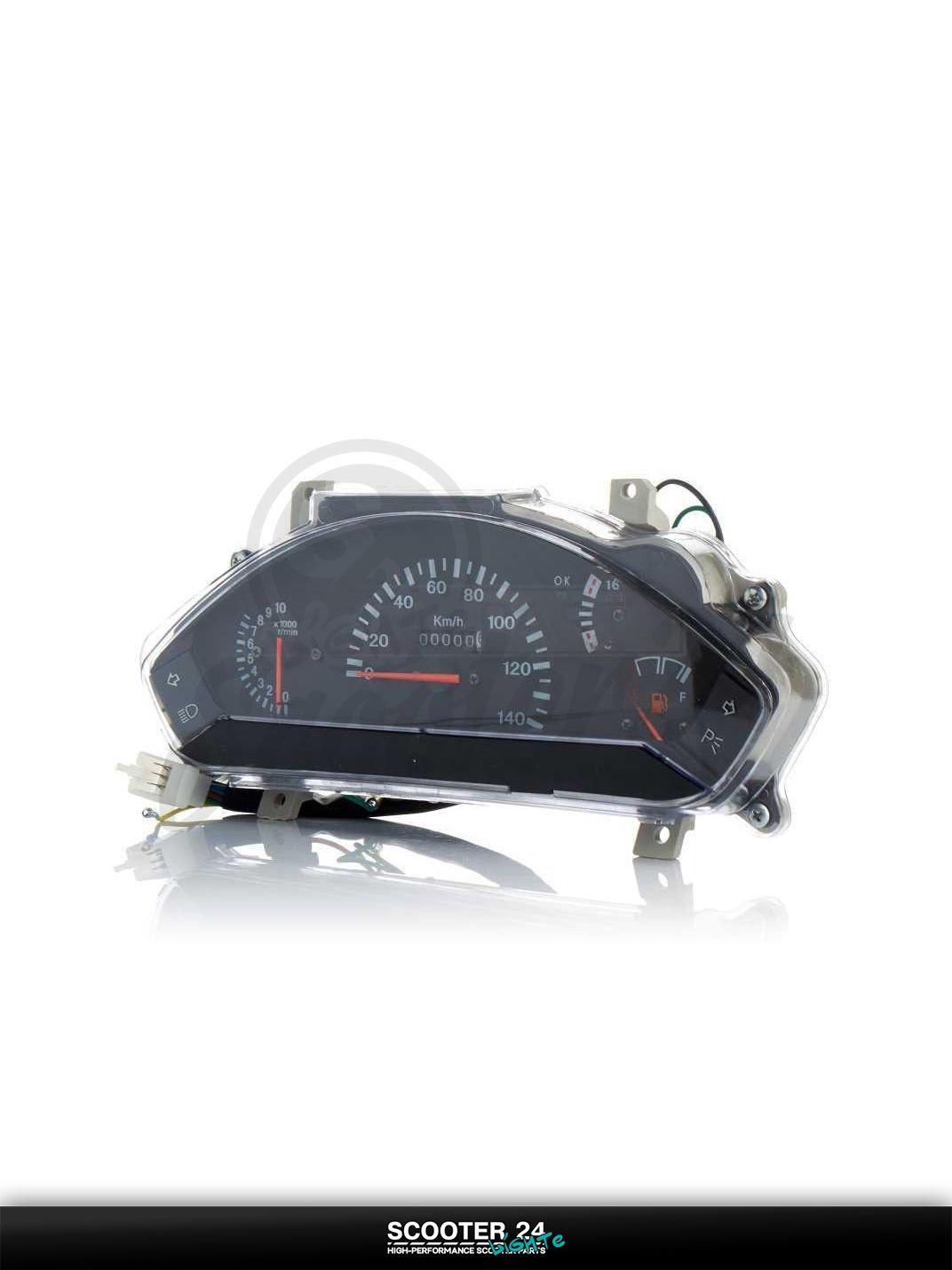 Панель приборов на китайский скутер с двигателем 139QMB и 157QMJ F1, F50 в сборе