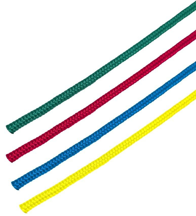 Веревка полипропилен 10 мм цвет мультиколор, на отрез (2 шт.), ZR14908597  #1