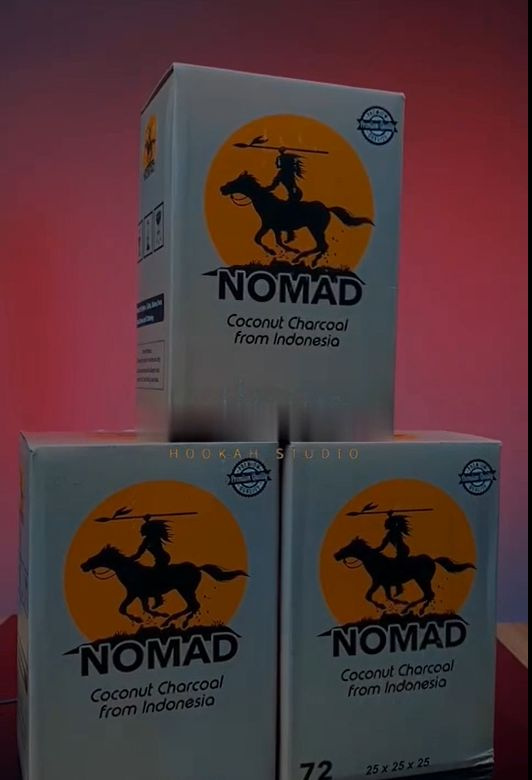 Nomad кокосовый уголь для кальяна #1