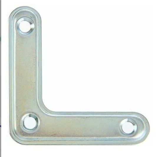 Уголок крепежный, оконный 50мм 20 штук - купить по выгодной цене в ...