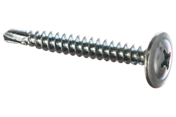 Саморез металл/металл 4.2х32 сверло цинк 100 шт screw-mm-4.2x32s-100 ...