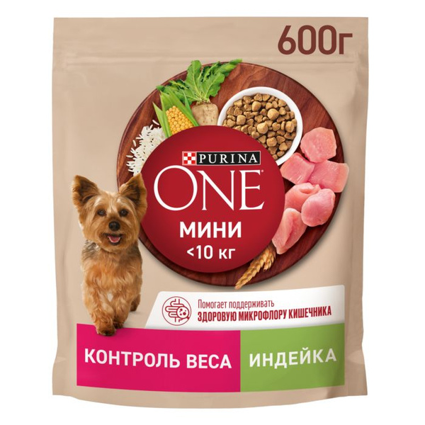 Сухой корм Purina One Мини контроль веса для собак мелких пород ...