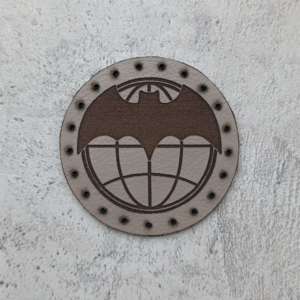 Кожаная нашивка маленький логотип военной разведки, Спецназ ГРУ. Размер ...