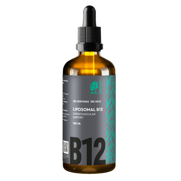 Smartlife, Liposomal B12 180 mcg, Витамин В12 липосомальный, капли 100 ...