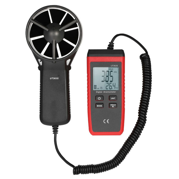 UNI-T UT363S Мини ЖК-цифровой анемометр Ручной измеритель скорости ...