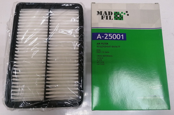 Фильтр воздушный MADFIL A-25001 Мазда 3 (BM, BN),Мазда 6, Мазда CX5 ...
