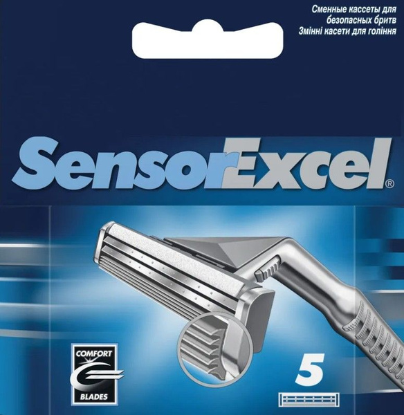 Мужские сменные кассеты для бритья Сенсор Хл/Sensor Excel 5 шт ...