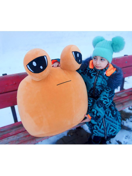 Мягкая игрушка Pou 75см - купить с доставкой по выгодным ценам в ...