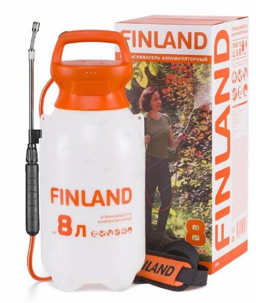 Опрыскиватель аккумуляторный 8л FINLAND 1938 - купить по выгодной цене ...