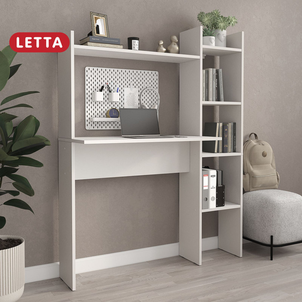 Письменный стол LETTA Стол-стеллаж, 109х40х138 см - купить по выгодным ...