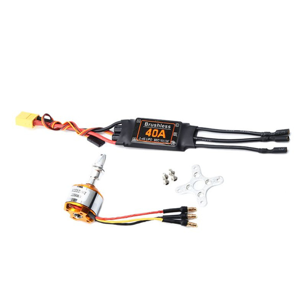 2212 2200KV бесщеточный двигатель 40A ESC для радиоуправляемого ...