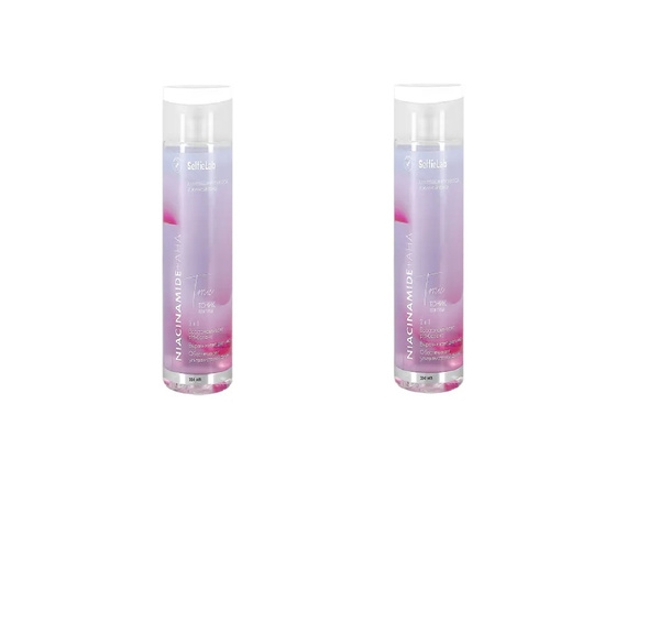 SelfieLab Тоник для лица, Niacinamide + Amaranth extract, 200 мл, 2 уп ...