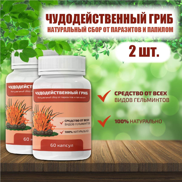 Чудодейственный Гриб от паразитов и папиллом - купить с доставкой по ...