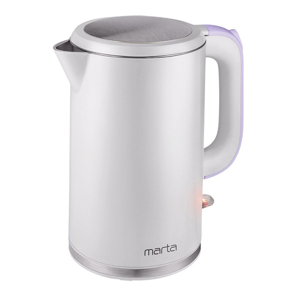 Купить электрический чайник Marta MT-4556 сиреневый жемчуг, Металл ...