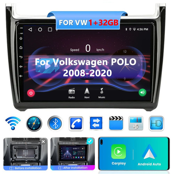 Автомагнитола 2 дин Андроид для Фольксваген/ Volkswagen Polo 2008-2020 ...