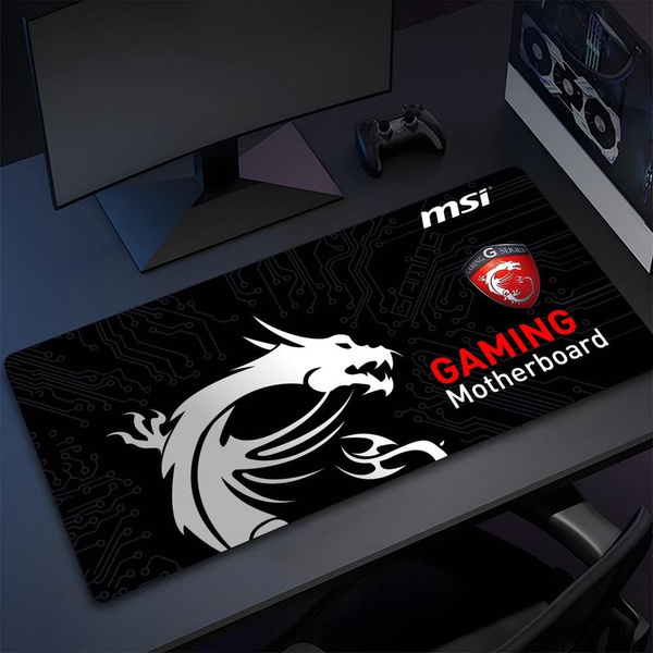 MSI Игровой коврик для мыши 7766-4f18aac093b2, XXL, шоколадный, черный ...