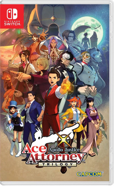 Игра Apollo Justice: Ace Attorney Trilogy (Nintendo Switch, Английская ...