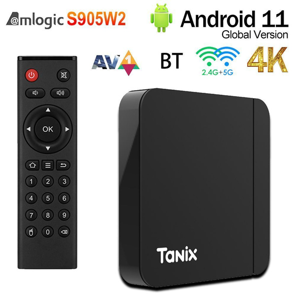 Медиаплеер Tanix Компьютерная приставка W2 4K HD Сетевая коробка 2G ...