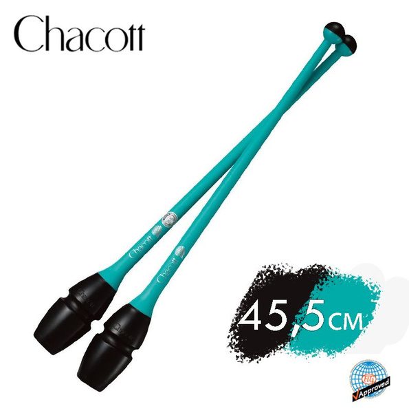 Булавы CHACOTT 45,5см (134) Черный-Мятно-Зеленый FIG - купить по низкой ...