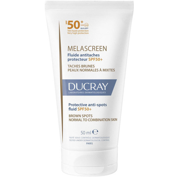 DUCRAY Солнцезащитный крем флюид для лица против пигментации SPF50+, 50 ...