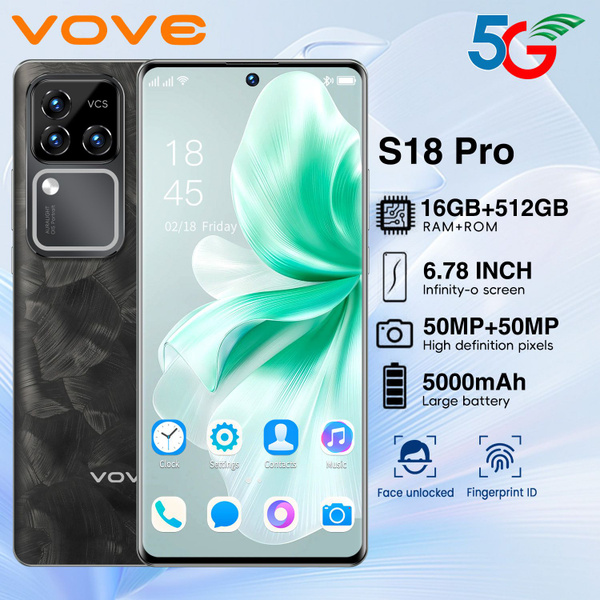 Смартфон Игровой телефон s18pro Ultra Slim Ultra HD Android Smart ...