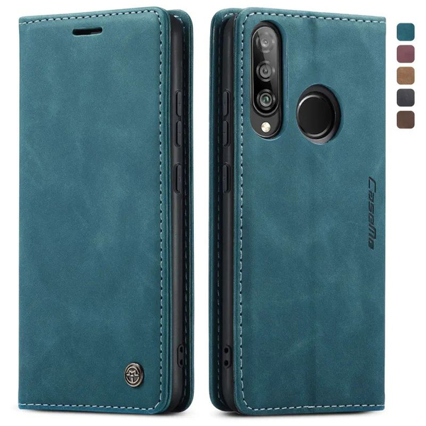 Caseme Кожаный чехол для Huawei P30 Lite / Nova 4E / Хуавей Р30 Лайт с ...