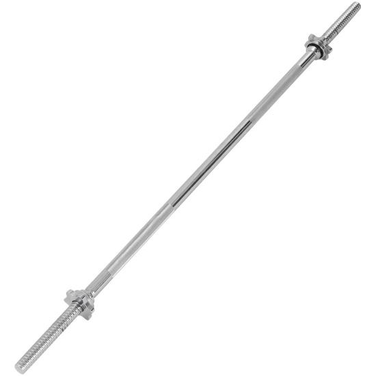 Гриф для штанги STARFIT BB-103 прямой, d25 мм, металл, с металлическими ...