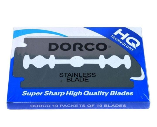 Dorco Лезвия ST300, двусторонние классические для Т-образного станка ...