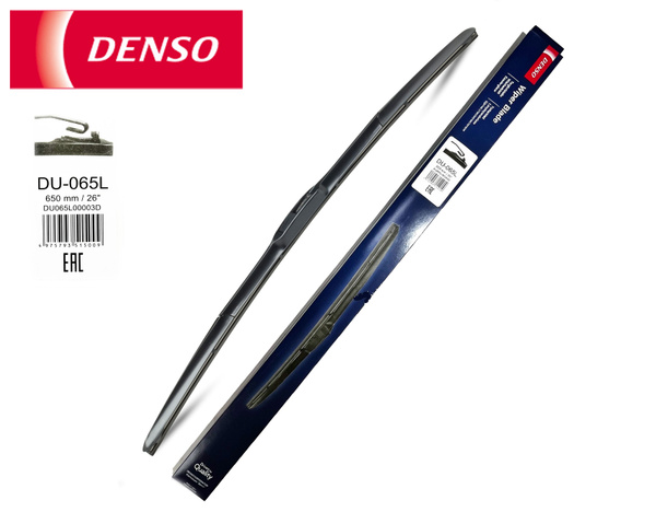 Щетка стеклоочистителя 650мм гибридная Denso DUR-065L купить на OZON по ...