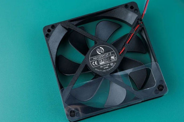 Новый вентилятор охлаждения HA1225H12F-Z 12V 0.58A 12025 2-проводной ...