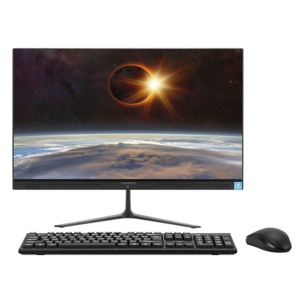 Моноблок 23.8" SUNWIND Action AiO 23i, - купить по выгодной цене в ...