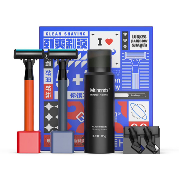 Набор для бритья Mijia Lemon Razor H315-6 Blue - купить с доставкой по ...