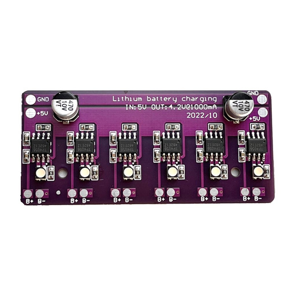 Печатная плата модуля зарядки литиевой батареи DC 5V 1A 18650 купить c ...
