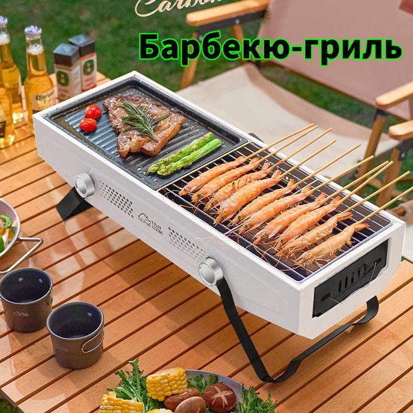 Портативный гриль для дачи и пикника/Угольный/Барбекю - купить с ...