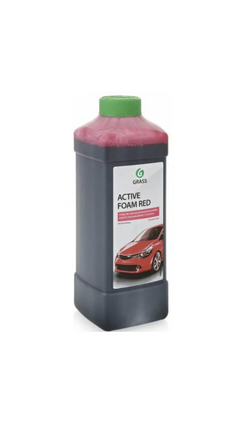 Автошампунь Grass Шампунь для бесконтактной мойки 1л Active Foam Red ...