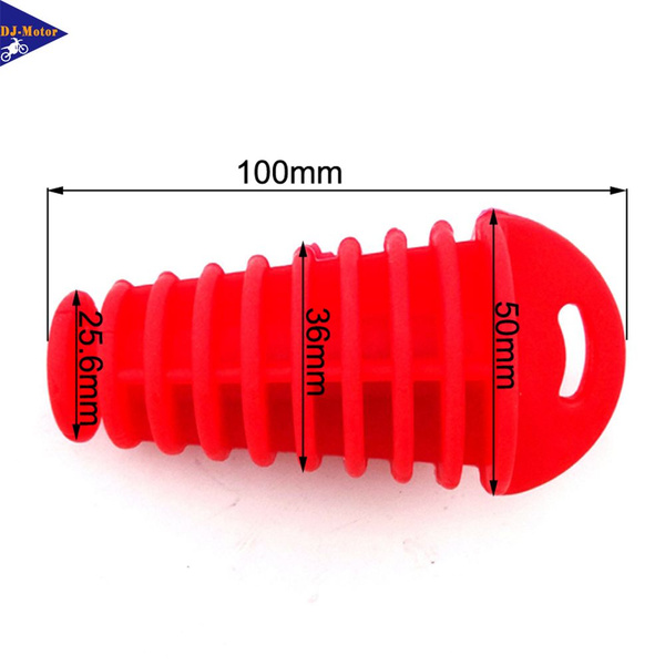 Глушитель Выхлопной Пробки Для Пит Грязи Велосипед ATV Quad Yamaha ...