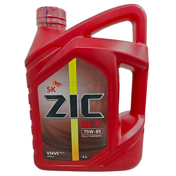Синтетическое трансмиссионное масло ZIC GFT 75W85 (4л) 162624 - купить ...