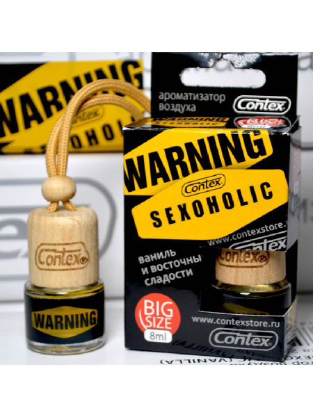 Ароматизатор автомобильный WARNING SEXOHOLIC аромат ванили - купить с ...