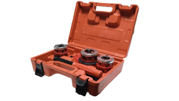 Клупп трубный 1/2", 3/4", 1" набор в комплекте с трещоткой, набор для ...