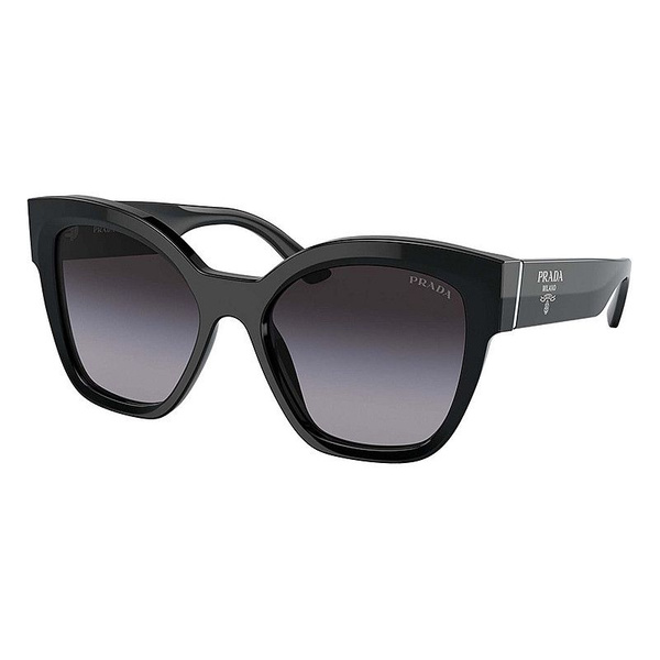 Солнцезащитные очки Prada PR 17ZS 1AB-09S D54, женские черные - купить ...