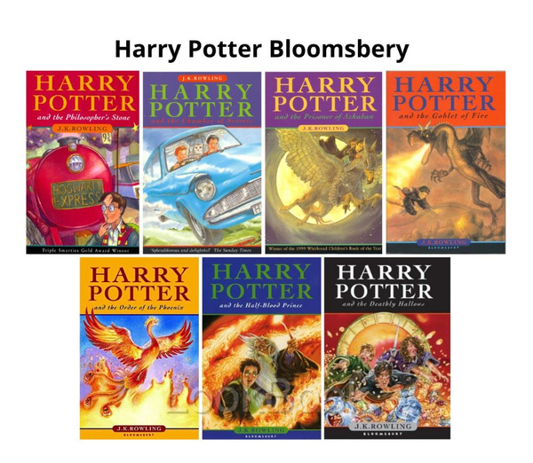 Harry Potter 7 book set Bloomsbury / Гарри Поттер 7 книг на английском ...