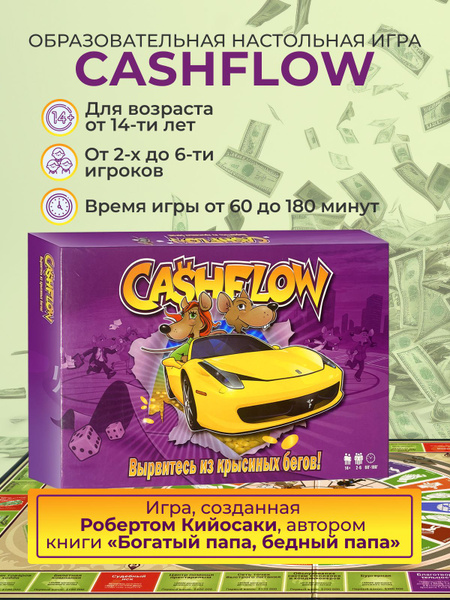 Настольная образовательная игра - Cashflow - купить с доставкой по ...