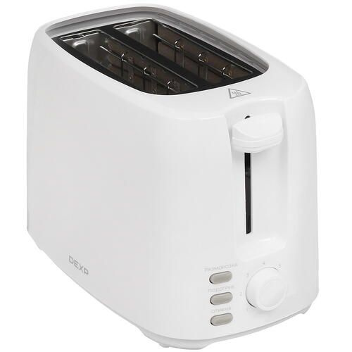 Тостер DEXP DEXP TS-3000, белый купить по выгодной цене в интернет ...